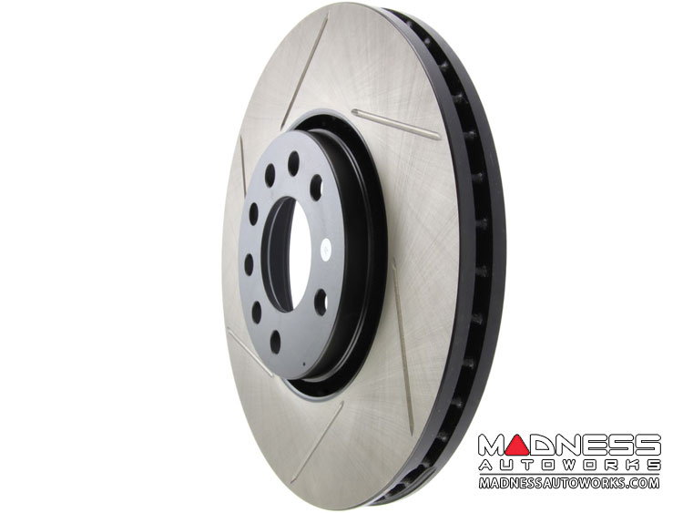 FIAT 500X Performance Brake Rotor - Slotted - Front Left